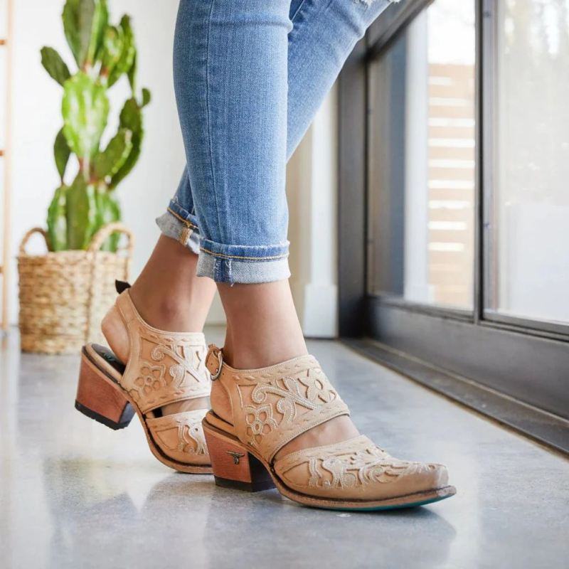 WOMEN'S ROBIN MULE-Bone