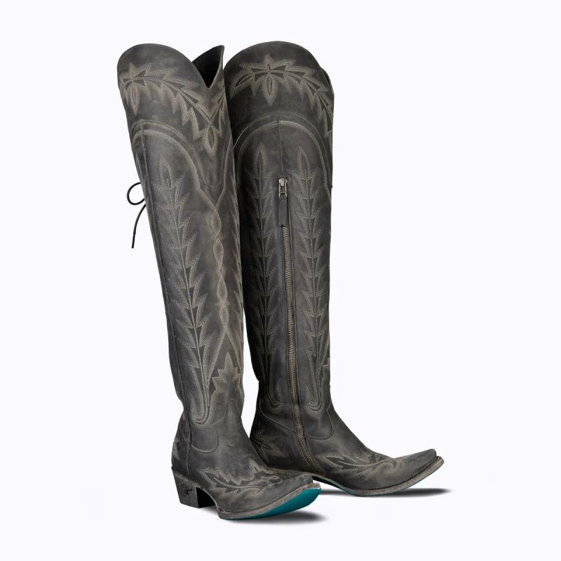 WOMEN'S LEXINGTON OTK-Distressed Jet Black